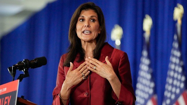 Nikki Haley is just embarrassed at this point