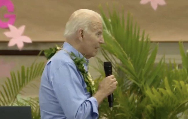 Biden repeats version of questionable personal history while on Maui