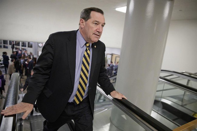 AP criticizes vulnerable Democratic senator for outsourcing hypocrisy