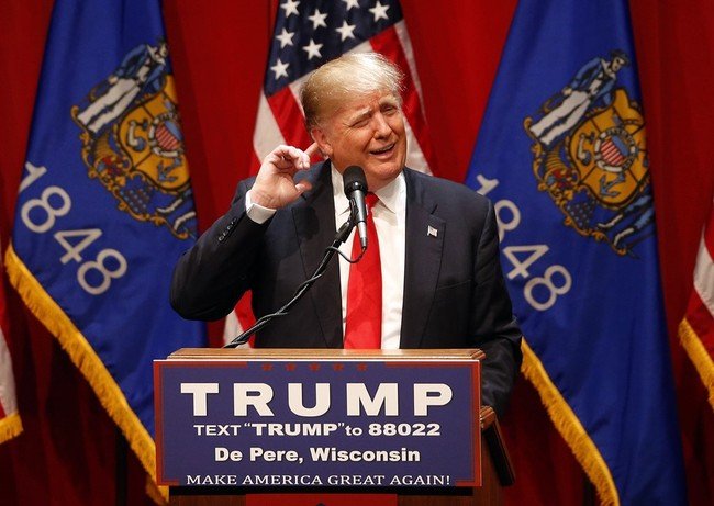 It’s just Trump