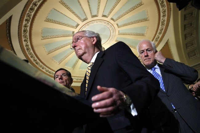 Nine Republicans voted against the latest repeal and replace amendment