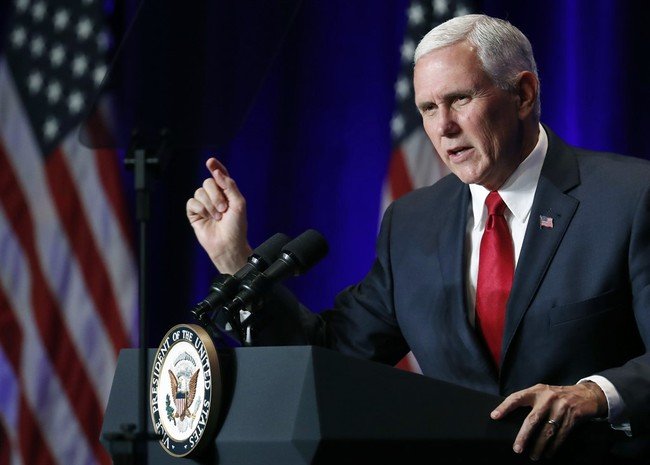 Pence slams New York Times report as #FraudulentNews