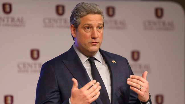 Democratic candidate in Ohio Senate race has a breakdown in debate