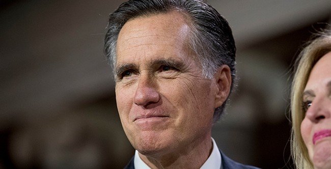 Green is not a good color for Mitt Romney