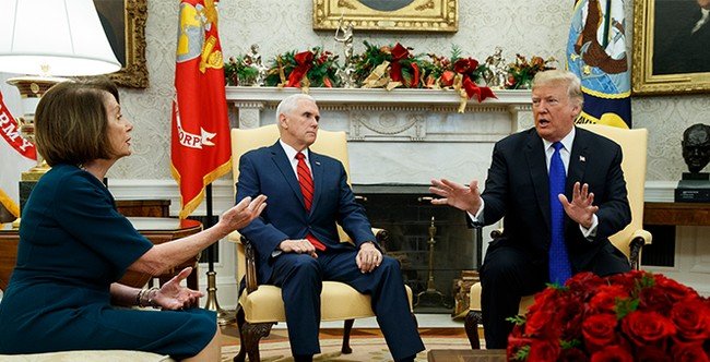 How can either side declare “victory”, immediately reopen the government, and agree to new barriers