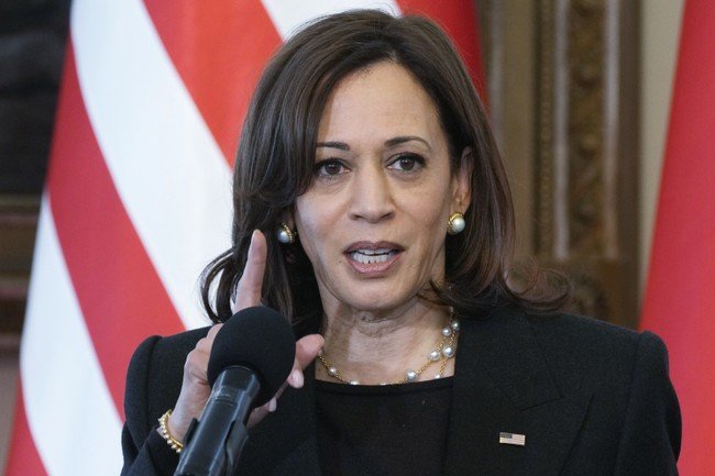 Kamala Harris is doubling down on her false fear-mongering claims about the consequences of taking down the roe