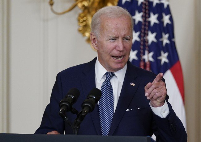 “She doesn’t work for Biden.”