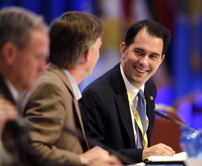 Meet the first Democratic challenger, Scott Walker