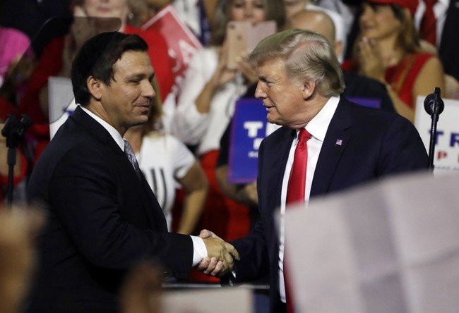 DeSantis is busy terrorizing Democrats, while for Trump it's 