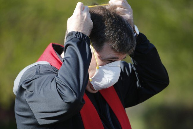 Face masks are now a religion. Glory to the Almighty Mask!