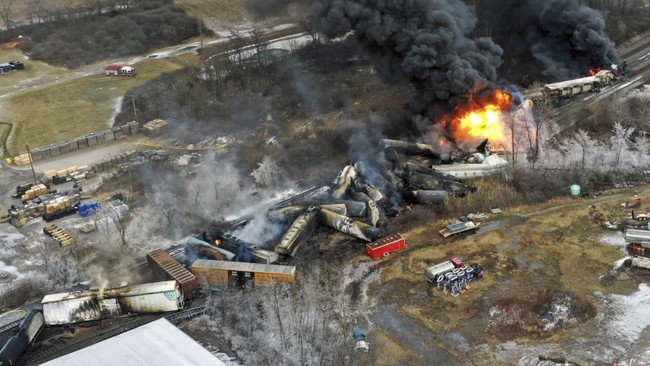NYT Finds Real Villains Responsible for Ohio Train Derailment: Republicans
