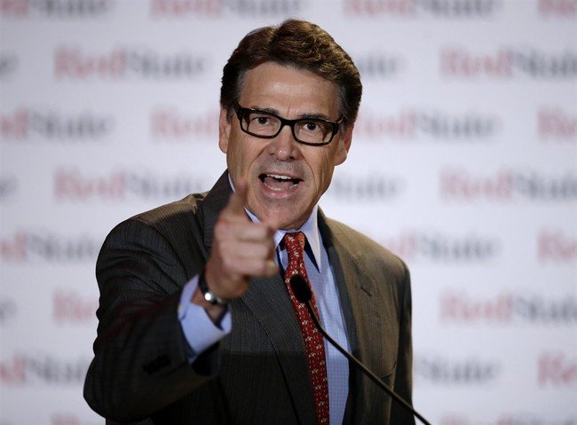 The governor of Perry still looks strong