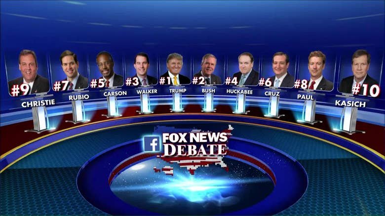 All eyes on Trump in the first round
