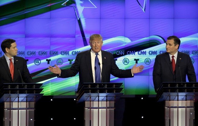 Cruz, Rubio begins Trump’s clawing less than thirty minutes for the debate