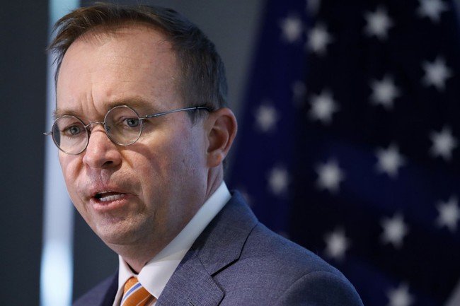 Trump calls the OMB director Mick Mulvaney Acting WH Chief of Staff
