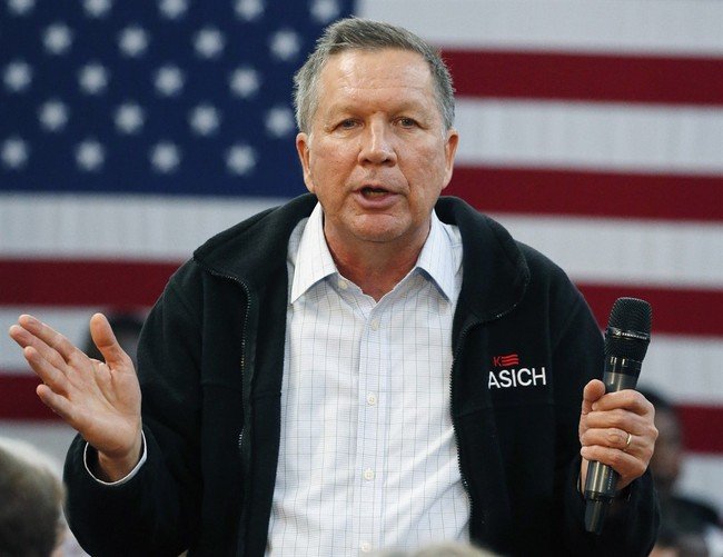 You mentioned it, Kasich, put it aside