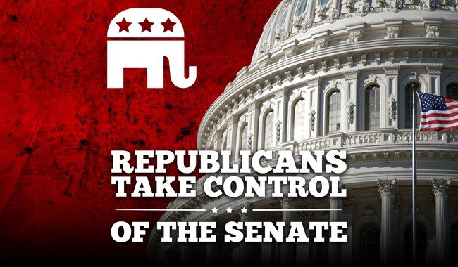 How many seats of the Senate will the Republicans control when all voices are counted?